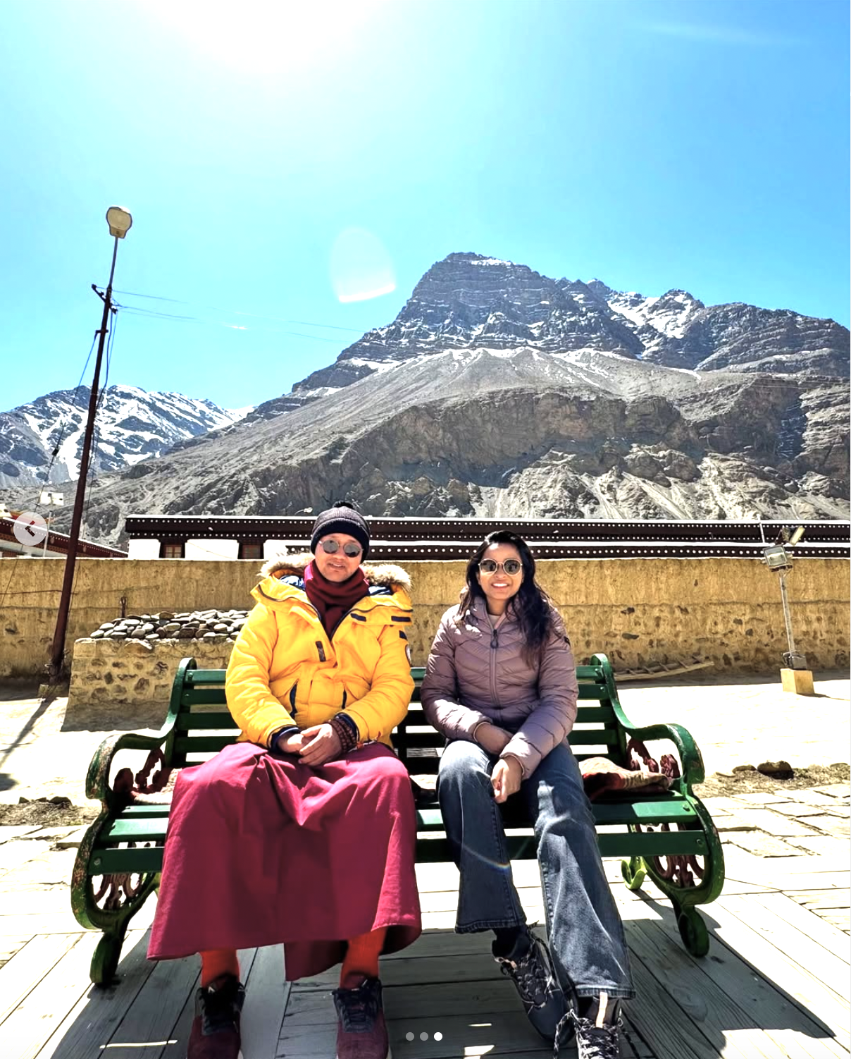 Prerna in the mountains